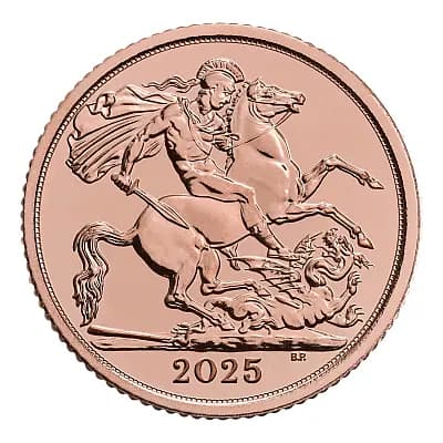 2025 Half Sovereign Gold Bullion Coin