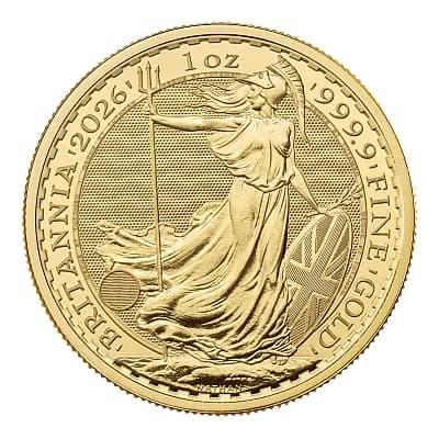 2026 Britannia 1oz Gold Bullion Coin